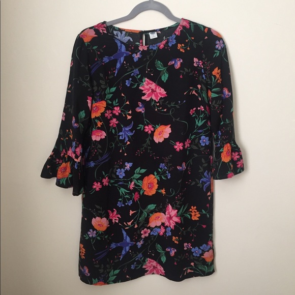 Old Navy Tops - Old Navy Floral, Bird, and Butterfly Tunic